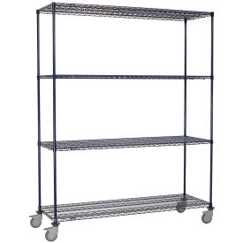 Nexel Wire Shelf Truck, 60x18x69, 1200 Lb. Capacity