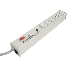 Wiremold 6 Outlet Power Strip and Surge Protector with 6-ft Cord