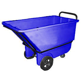 Bayhead 1/3 Cubic Yard Tilt Truck, Heavy Duty, 1200 Lb. Capacity, Blue