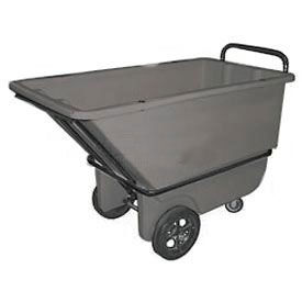 Bayhead 1/3 Cubic Yard Tilt Truck, Heavy Duty, 1200 Lb. Capacity, Gray