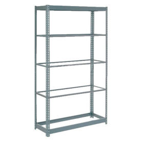 Boltless Heavy Duty Shelving 36"W x 12"D x 84"H, 5 Shelves, No Deck