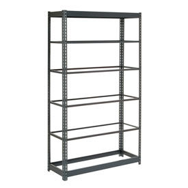 Boltless Heavy Duty Shelving 48"W x 12"D x 84"H, 6 Shelves, No Deck