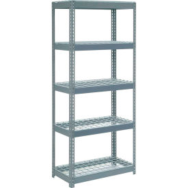 Boltless Extra Heavy Duty Shelving 36"W x 18"D x 84"H, 6 Shelves, Wire Deck