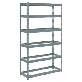 Boltless Extra Heavy Duty Shelving 48"W x 12"D x 96"H, 6 Shelves, No Deck