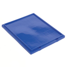 Lid for Stack And Nest Shipping Containers SNT225, SNT230, Blue - Pkg Qty 3