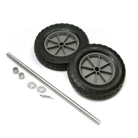 Replacement Mold-On 8" Rubber Hand Truck Wheel Kit
