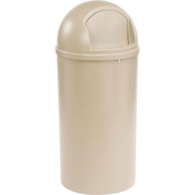 25 Gallon Waste Receptacles - Beige