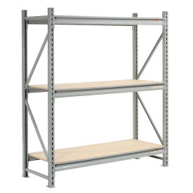 Extra High Capacity Bulk Rack With Wood Decking, Starter Unit, 72"W x 36"D x 72"H