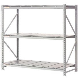 Extra High Capacity Bulk Rack With Steel Decking, Starter Unit, 96"W x 48"D x 72"H