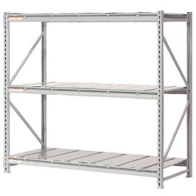 Extra High Capacity Bulk Rack With Steel Decking, Starter Unit, 60"W x 24"D x 96"H