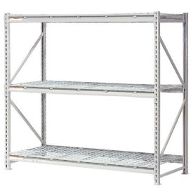 Extra High Capacity Bulk Rack With Wire Decking, Starter Unit, 2750 lb Shelf Cap, 72"W x 24"D x 72"H