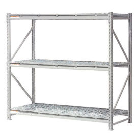 Extra High Capacity Bulk Rack With Wire Decking, Starter Unit, 72"W x 48"D x 96"H