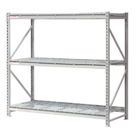 Extra High Capacity Bulk Rack With Wire Decking, Starter Unit, 60"W x 24"D x 120"H