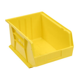 Plastic Storage Bin - Parts Storage Bin, 11 x 16 x 8, Yellow - Pkg Qty 4