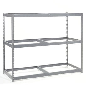 Wide Span Rack With 3 Shelves No Deck, 900 Lb Capaity Per Level, 72"W x 48"D x 96"H