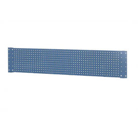 Global Industrial 60"L x 28"H Steel Pegboard Panel, Blue