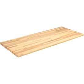 Workbench Top - Maple Butcher Block Safety Edge, 48" W x 30" D x 1-3/4" Thick