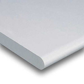 Workbench Top - Plastic Laminate Safety Edge, Light Gray, 48" W x 30" D x 1-5/8" Thick
