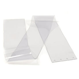 8" x 8' Clear Strip for Pedestrian Strip Curtain Doors