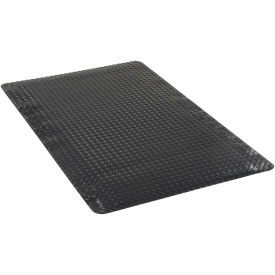 Apache Mills Diamond Plate Ergonomic Mat, 36"x60", Black