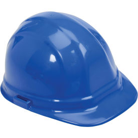 ERB™ Omega II Hard Hat, 6-Point Ratchet Suspension, Blue, 19956
