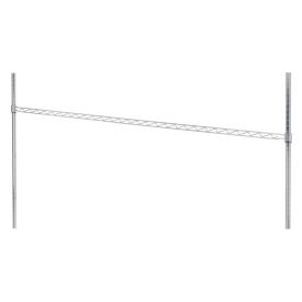 Nexel AHR72C 72 Hanging Rail, Chrome, 100 lbs Capacity