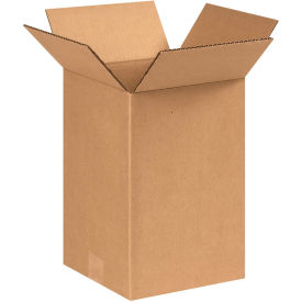 8" x 8" x 12" Cardboard Corrugated Boxes - Pkg Qty 25