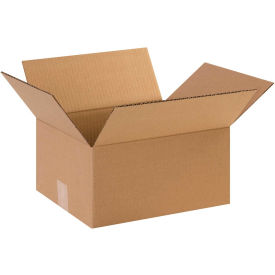 12" x 10" x 6" Cardboard Corrugated Boxes - Pkg Qty 25