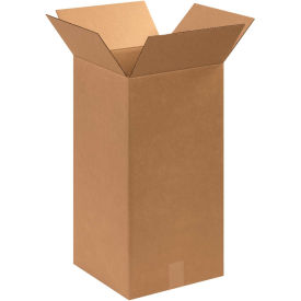 12" x 12" x 24" Tall Cardboard Corrugated Boxes - Pkg Qty 25