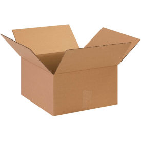 13-1/2" x 13-1/2" x 7-1/2" Cardboard Corrugated Boxes - Pkg Qty 25