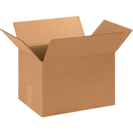 13-3/4" x 10-1/4" x 9-1/8" Cardboard Corrugated Boxes - Pkg Qty 25