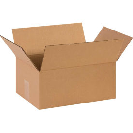 14" x 10" x 6" Cardboard Corrugated Boxes - Pkg Qty 25