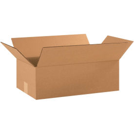 18"x10"x6" Cardboard Corrugated Boxes, 65 lb Capacity - Pkg Qty 25