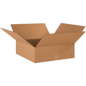 18" x 18" x 6" Flat Cardboard Corrugated Boxes - Pkg Qty 20