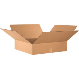 24" x 24" x 6" Flat Cardboard Corrugated Boxes - Pkg Qty 10