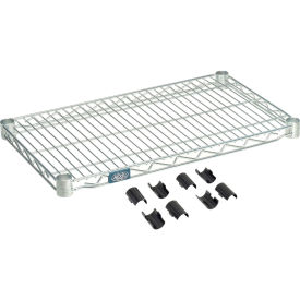 Global Industrial Poly-Z-Brite Wire Shelf 30"W x 14"D