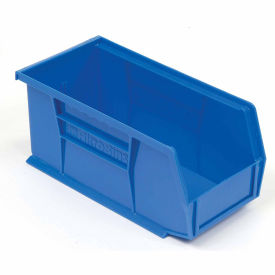 AkroBin® Plastic Stacking Bin, 5-1/2"W x 10-7/8"D x 5"H, Blue - Pkg Qty 12