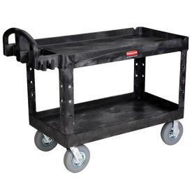 RUBBERMAID Plastic Service Cart -Tray Shelf - 54x25