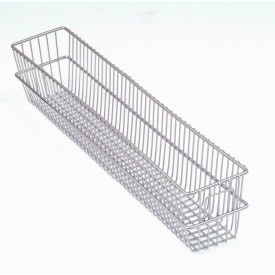 Global Industrtial Chrome Catheter Basket, 22"W x 4"L x 4"H