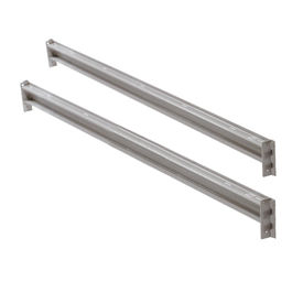 60"W x 3-5/8"H Steel Z-Beam, Pair, 3800 lbs Capacity Per Pair