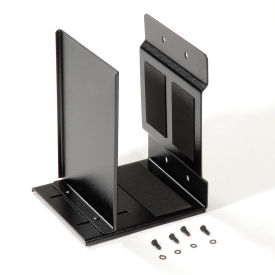 Global Industrial Computer CPU/UPS/Power Supply Holder for Orbit Computer Workstations, Black
