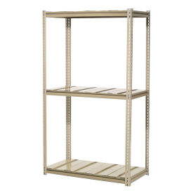 High Capacity Starter Rack With 3 Level Steel Deck, 1500lb Cap Per Shelf, 48"W x 24"D x 84"H