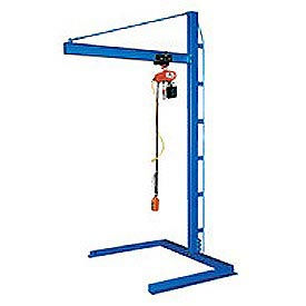 Vestil Cantilever Floor Mounted Jib Crane CJIB-10 1000 Lb. Cap.