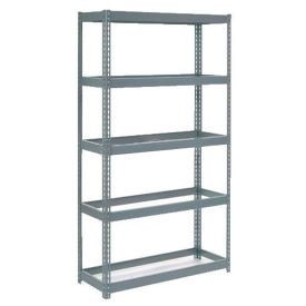 Boltless Extra Heavy Duty Shelving 48"W x 24"D x 60"H, 5 Shelves No Deck