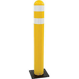 Poly Guide Post Delineator 42" x 5.75" Dia., Yellow