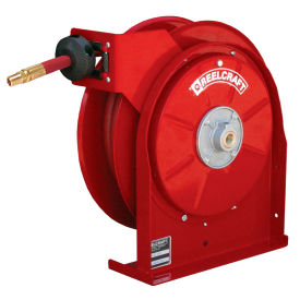 All Steel Compact Retractable Hose Reel For Air/Water, 3/8" X 35' 300PSI