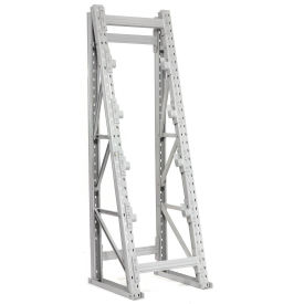 Reel Rack Starter Unit, Steel, Gray, 36"W x 24"D x 96"H