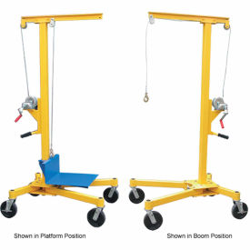 Vestil Portable Worksite Crane LIFTER-2 500 Lb. Cap.