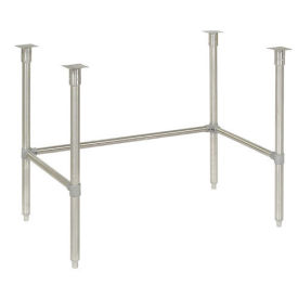 John Boos SBB3072 Stainless Steel Cross Braced Leg Kit, 72"W x 30"D