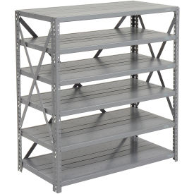 Closed Steel Shelf With 11 Shelves, 36"Wx12"D'73"H